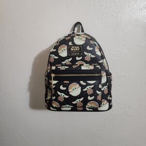 Grogu Loungefly Mini Backpack New